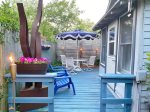 Great deck for relaxing in the evenings or sipping your morning coffee